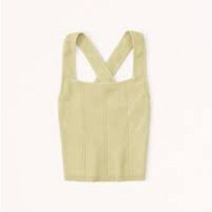 ❌on hold❌Abercrombie & Fitch Contrast Crossback Tank